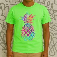 Colorful Simple Pineapple T-Shirt