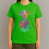 Colorful Simple Pineapple T-Shirt