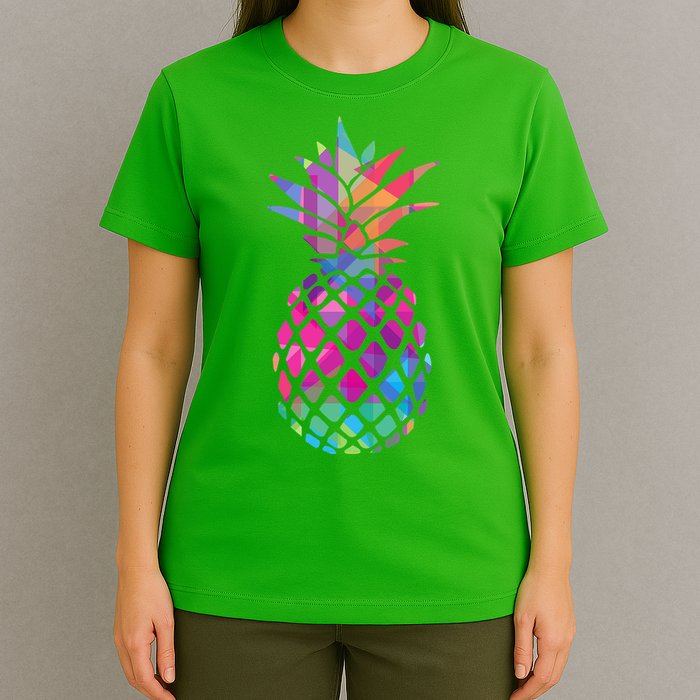Colorful Simple Pineapple T-Shirt