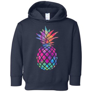 Colorful Simple Pineapple Toddler Hoodie