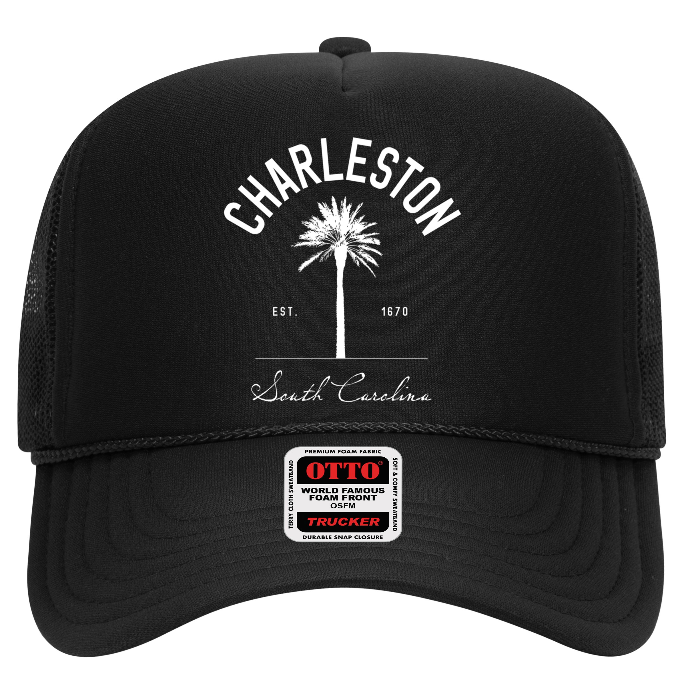 Charleston Sc Park Palm Tree Fort Sumter Gift South Carolina Funny Gift Hat