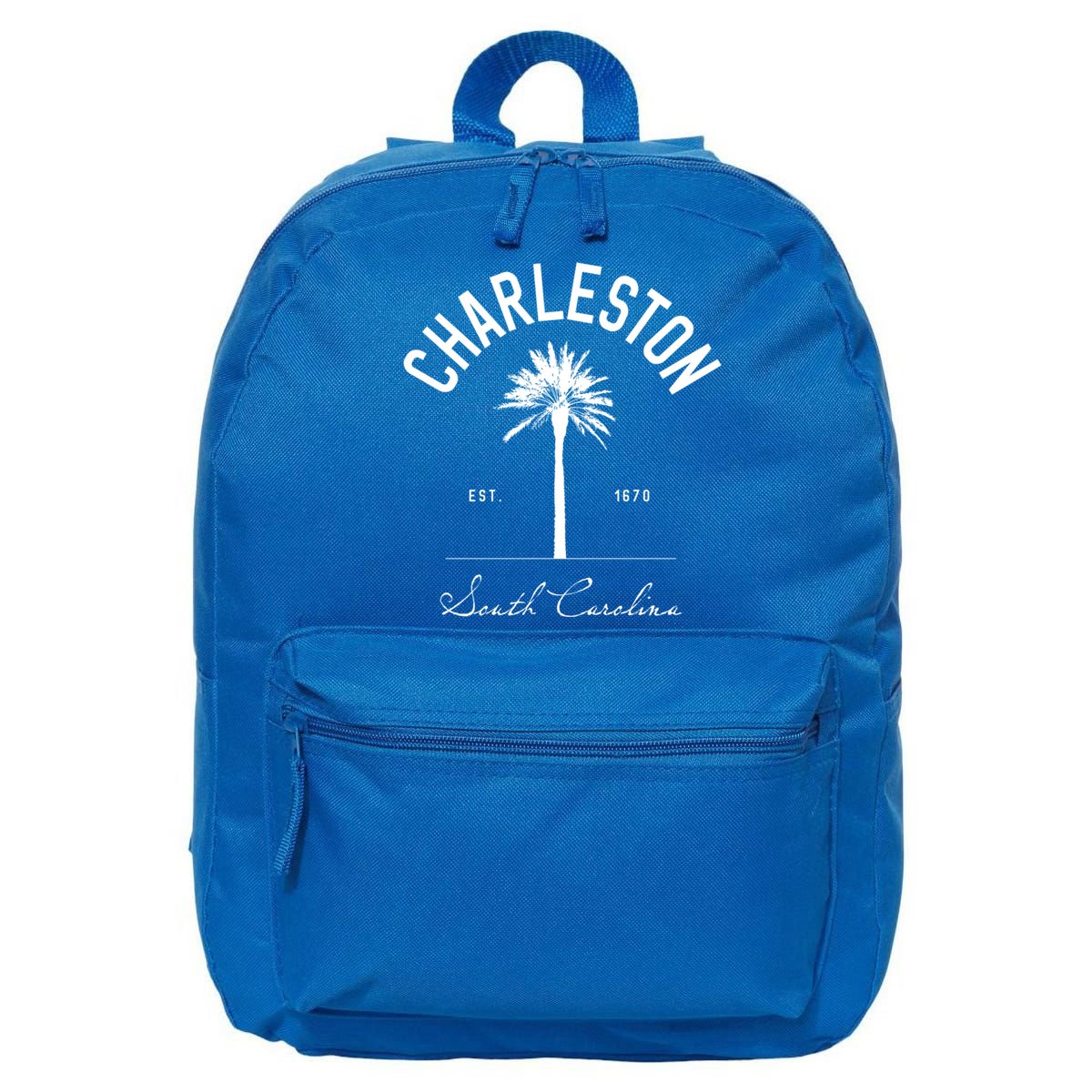 Charleston Sc Park Palm Tree Fort Sumter Gift South Carolina Funny Gift 16 in Basic Backpack