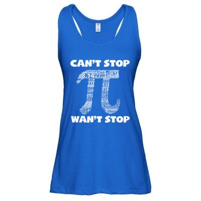 Can't Stop Pi 3 14 Math Teacher Student National Pi Day Gift Ladies Essential Flowy Tank