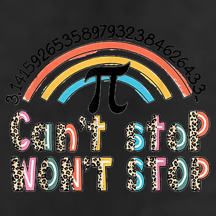Can't Stop Pi Won't Stop Leopard Pi Day Math Lover Cool Comfort Performance Bucket Hat