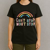 Can't Stop Pi Won't Stop Leopard Pi Day Math Lover T-Shirt