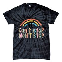 Can't Stop Pi Won't Stop Leopard Pi Day Math Lover Tie-Dye T-Shirt