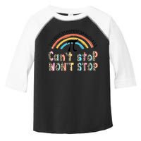 Can't Stop Pi Won't Stop Leopard Pi Day Math Lover Toddler Fine Jersey T-Shirt