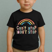 Can't Stop Pi Won't Stop Leopard Pi Day Math Lover Toddler T-Shirt