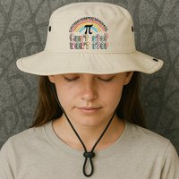 Can't Stop Pi Won't Stop Leopard Pi Day Math Lover Bucket Hat