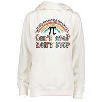 Can't Stop Pi Won't Stop Leopard Pi Day Math Lover Womens Funnel Neck Pullover Hood