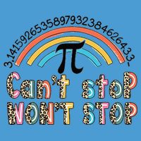 Can't Stop Pi Won't Stop Leopard Pi Day Math Lover Tie Dye Hoodie