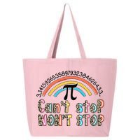 Can't Stop Pi Won't Stop Leopard Pi Day Math Lover 25L Jumbo Tote