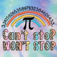 Can't Stop Pi Won't Stop Leopard Pi Day Math Lover Legacy Tie Dye Trucker Hat