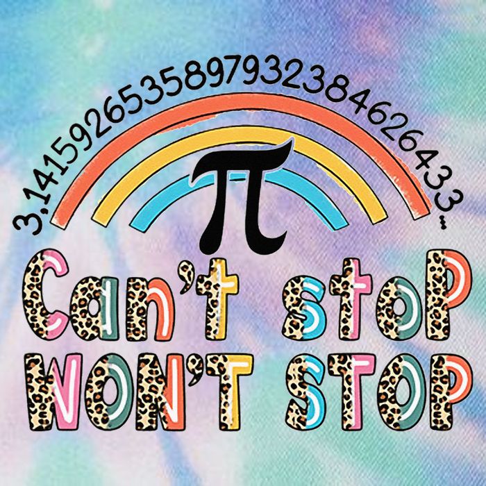 Can't Stop Pi Won't Stop Leopard Pi Day Math Lover Legacy Tie Dye Trucker Hat