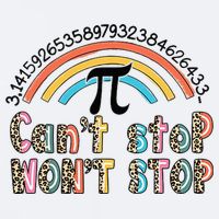 Can't Stop Pi Won't Stop Leopard Pi Day Math Lover Sueded Cloud Jersey T-Shirt