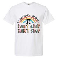 Can't Stop Pi Won't Stop Leopard Pi Day Math Lover Garment-Dyed Heavyweight T-Shirt