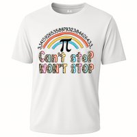 Can't Stop Pi Won't Stop Leopard Pi Day Math Lover Performance Shirt