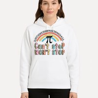 Can't Stop Pi Won't Stop Leopard Pi Day Math Lover Hoodie