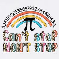 Can't Stop Pi Won't Stop Leopard Pi Day Math Lover Beanie