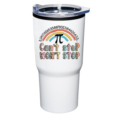Can't Stop Pi Won't Stop Leopard Pi Day Math Lover Tumbler