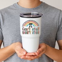 Can't Stop Pi Won't Stop Leopard Pi Day Math Lover Tumbler