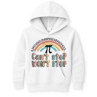 Can't Stop Pi Won't Stop Leopard Pi Day Math Lover Kids Hoodie
