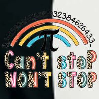 Can't Stop Pi Won't Stop Leopard Pi Day Math Lover Infant Baby Jersey Bodysuit