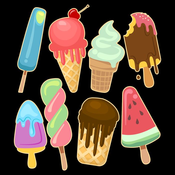Cute Summer Popsicles And Ice Cream Performance Shirt