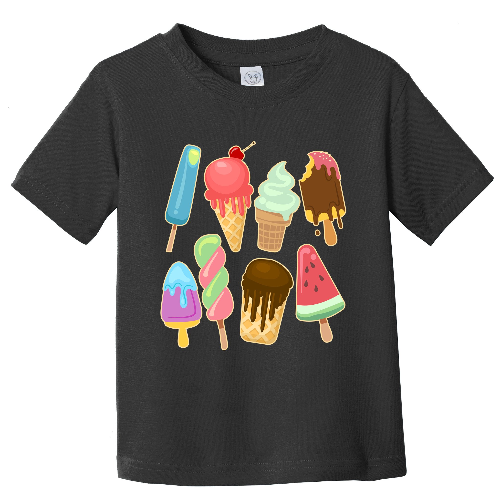 Cute Summer Popsicles And Ice Cream Toddler T-Shirt