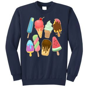 Cute Summer Popsicles And Ice Cream Sweatshirt