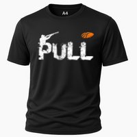 Clay Skeet Pigeon Shooting Pull Clay Bird Hunter Sports Cooling Performance Crew T-Shirt