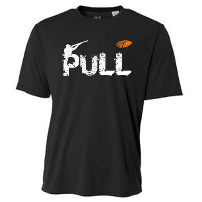 Clay Skeet Pigeon Shooting Pull Clay Bird Hunter Sports Cooling Performance Crew T-Shirt