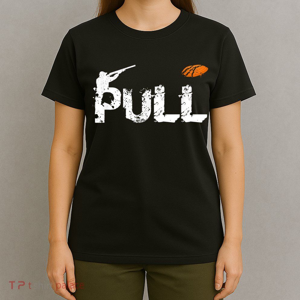 Clay Skeet Pigeon Shooting Pull Clay Bird Hunter Sports T-Shirt