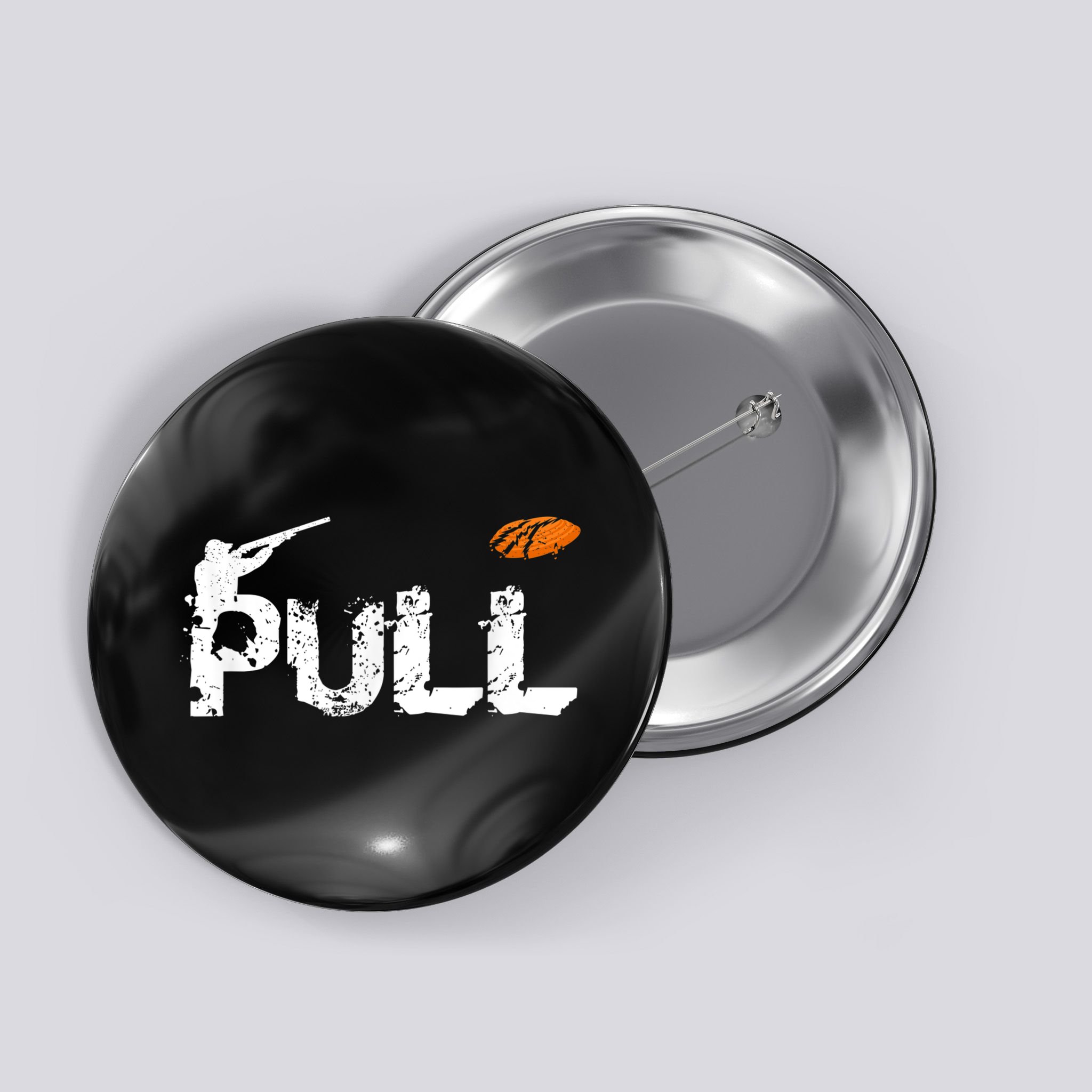 Clay Skeet Pigeon Shooting Pull Clay Bird Hunter Sports Button