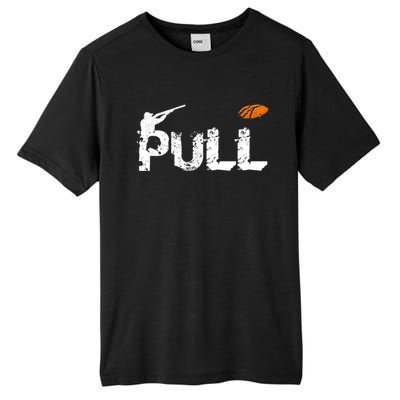 Clay Skeet Pigeon Shooting Pull Clay Bird Hunter Sports Tall Fusion ChromaSoft Performance T-Shirt