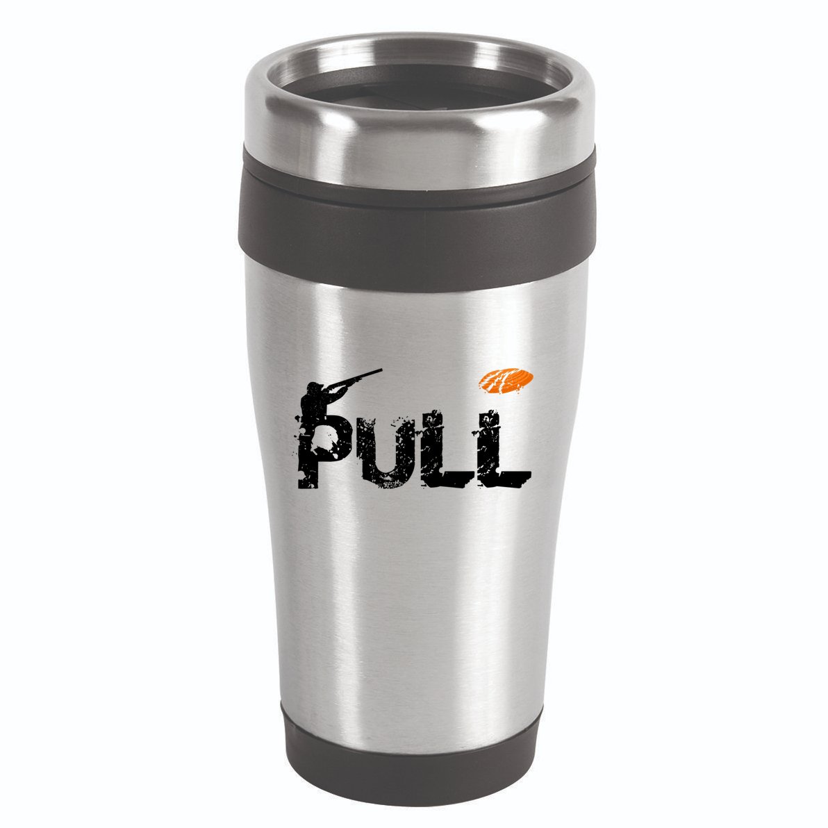 Clay Skeet Pigeon Shooting Pull Clay Bird Hunter Sports 16oz Travel Tumbler