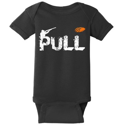 Clay Skeet Pigeon Shooting Pull Clay Bird Hunter Sports Baby Bodysuit