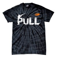 Clay Skeet Pigeon Shooting Pull Clay Bird Hunter Sports Tie-Dye T-Shirt