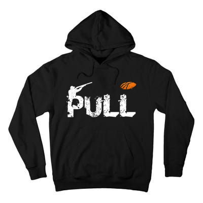 Clay Skeet Pigeon Shooting Pull Clay Bird Hunter Sports Tall Hoodie