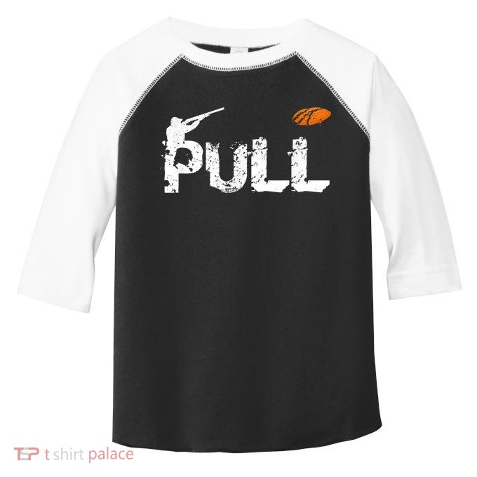 Clay Skeet Pigeon Shooting Pull Clay Bird Hunter Sports Toddler Fine Jersey T-Shirt