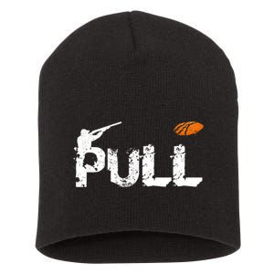 Clay Skeet Pigeon Shooting Pull Clay Bird Hunter Sports Short Acrylic Beanie