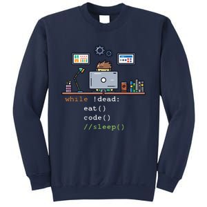 Computer Science Python Programmer Eat Code Sleep Sweatshirt