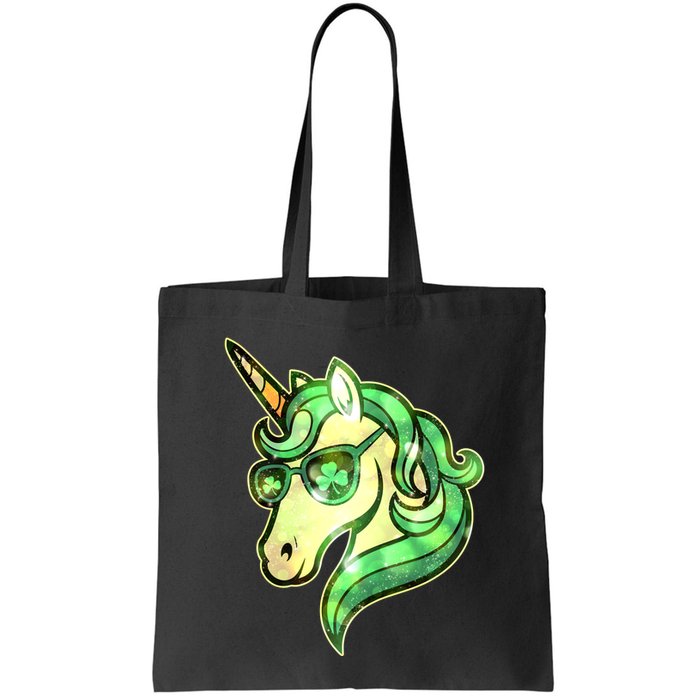 Cool St Patricks Day Lucky Shamrock Clover Unicorn Bag