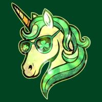 Cool St Patricks Day Lucky Shamrock Clover Unicorn Premium T-Shirt