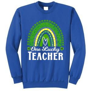 Cute St Patrick’s Teacher 1 Lucky Teacher St Patrick’s Day Gift Sweatshirt