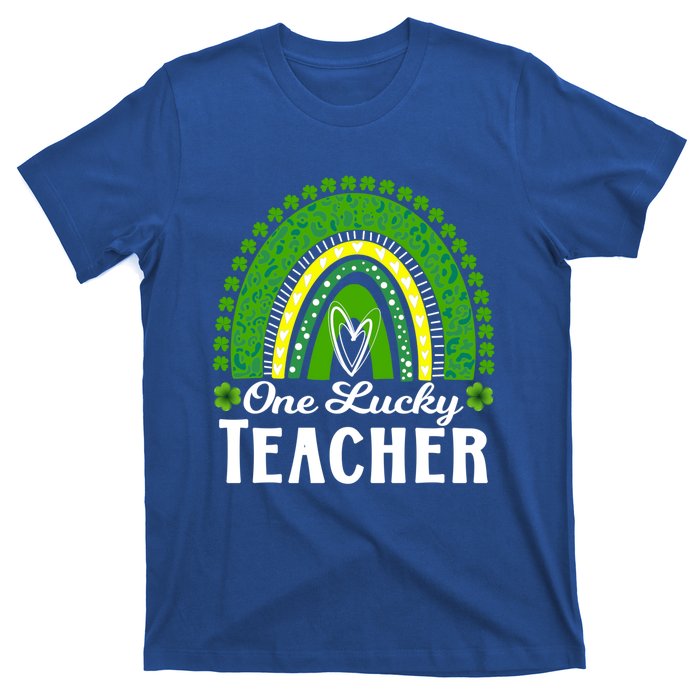 Cute St Patrick’s Teacher 1 Lucky Teacher St Patrick’s Day Gift T-Shirt