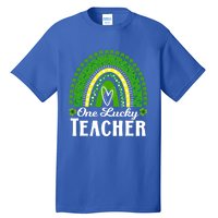 Cute St Patrick’s Teacher 1 Lucky Teacher St Patrick’s Day Gift Tall T-Shirt