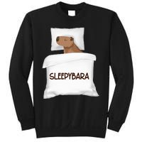 Capybara Sleep Pajamas Nightgown Sleepybara Rodents Sweatshirt