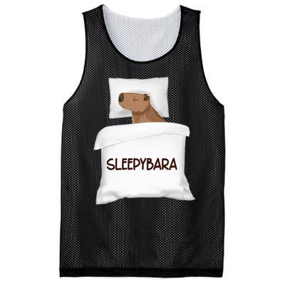 Capybara Sleep Pajamas Nightgown Sleepybara Rodents Mesh Reversible Basketball Jersey Tank