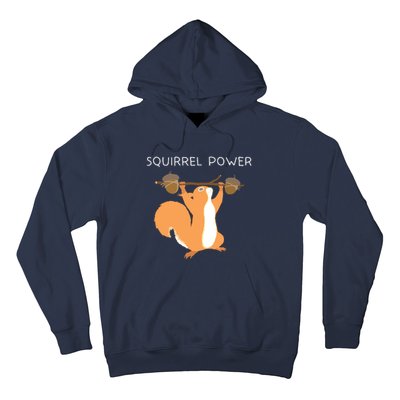 Cute Squirrel Power Hoodie